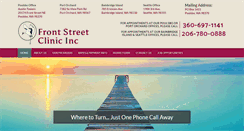 Desktop Screenshot of frontstreetclinic.com