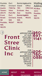 Mobile Screenshot of frontstreetclinic.com